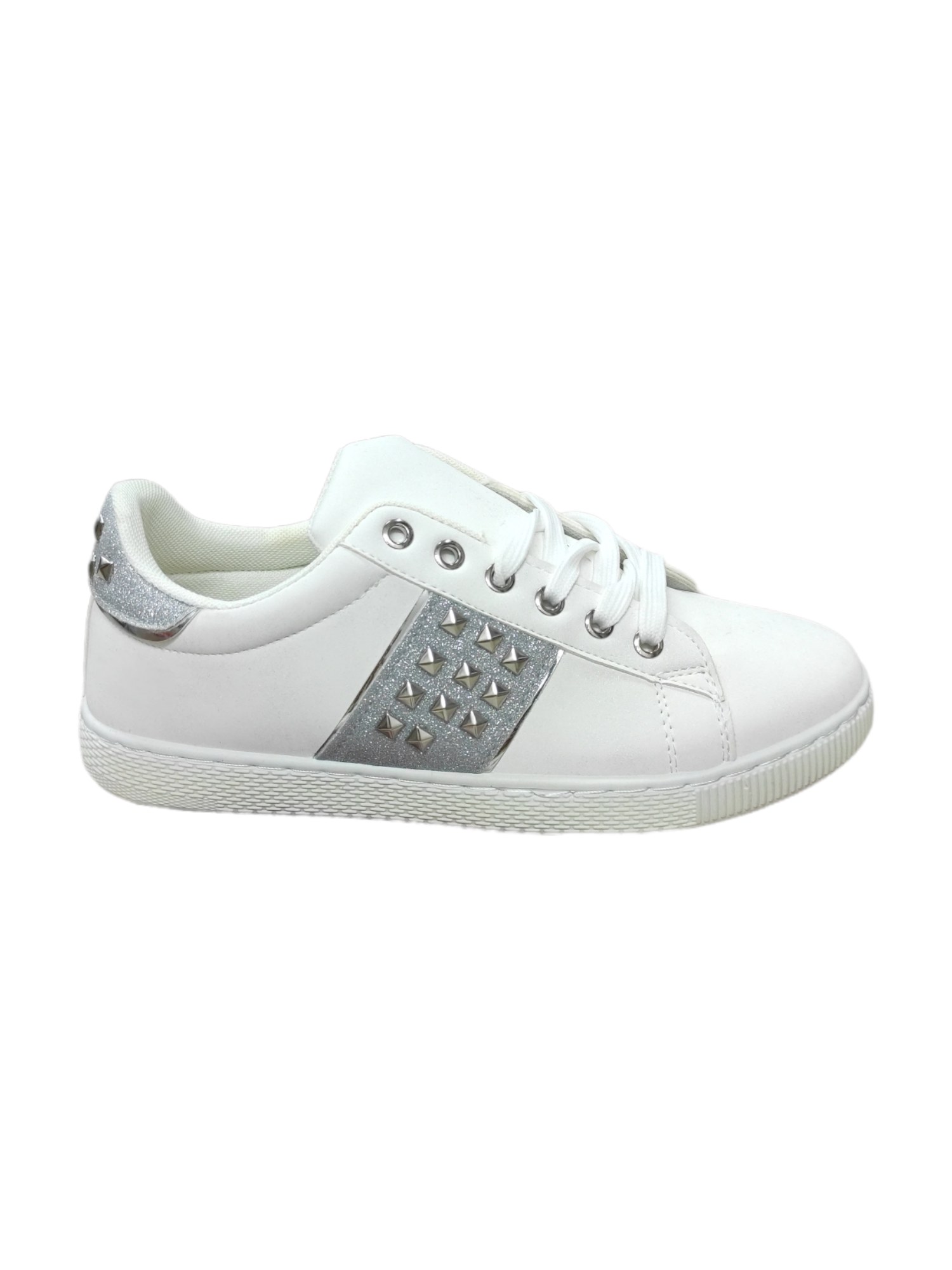 Λευκα Sneakers με Τρουκς Λευκα Sneakers με Τρουκς