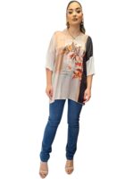 T-SHIRT LIZALU ΑΣΠΡΟ