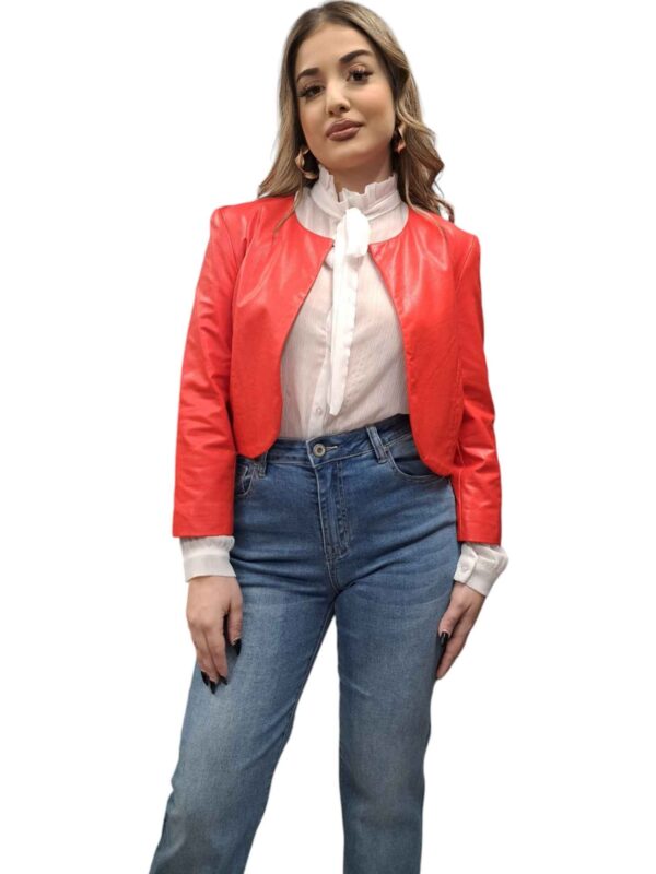 BOLLERO ΔΕΡΜΑΤΙΝΗ MISS MISS