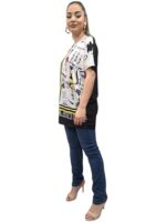 T-SHIRT PLUS SIZE ΜΑΥΡΟ