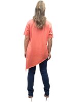 T-SHIRT ΑΜΑΝΙΚΟ SANDRA FELLINI ΑΣΠΡΟ