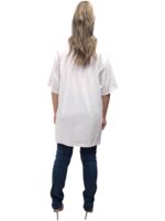 T-SHIRT ΑΜΑΝΙΚΟ SANDRA FELLINI ΑΣΠΡΟ