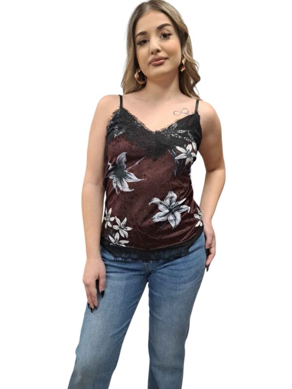 ΤΟΠ FLORAL ΔΑΝΤΕΛΑ