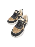 Γυναικείο Sneaker με χρυσές λεπτομέρειες