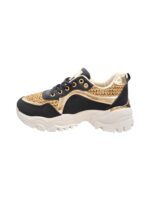 Γυναικείο Sneaker με χρυσές λεπτομέρειες