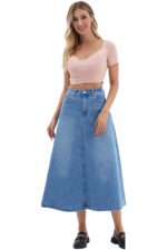 ΜΑΞΙ ΓΥΝΑΙΚΕΙΑ ΦΟΥΣΤΑ DENIM