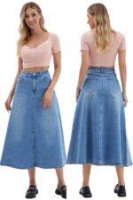ΜΑΞΙ ΓΥΝΑΙΚΕΙΑ ΦΟΥΣΤΑ DENIM