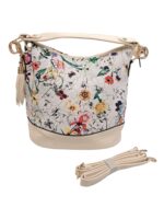 Γυναικεία τσάντα με floral σχέδιο